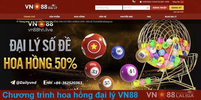 Hướng dẫn đăng ký đại lý Vn88